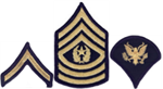 Enlisted Dress Blue Rank